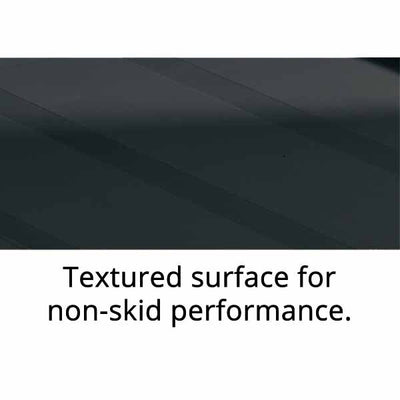 Close-up of a textured surface designed for enhanced grip and non-skid performance, ideal for safety in various applications.